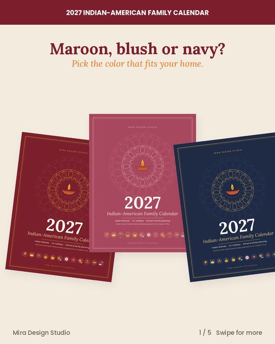 Carousel cover: Maroon, blush or navy? Pick the color that fits your home
