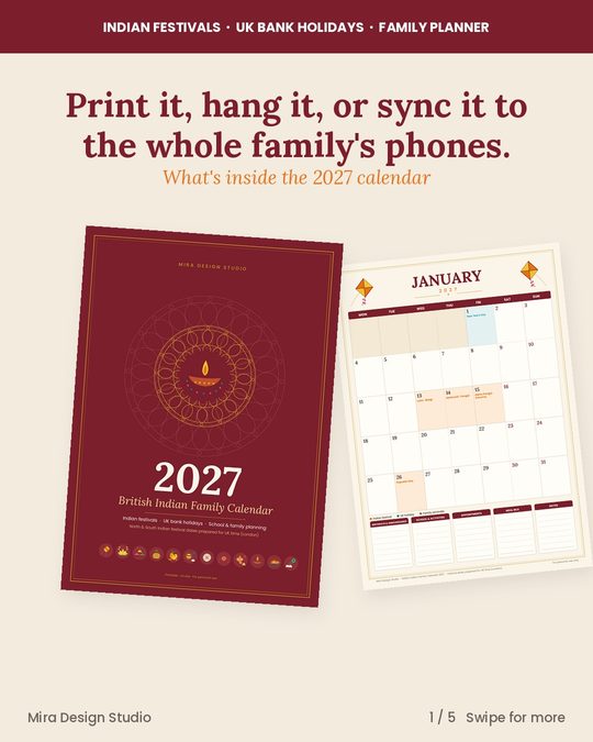 Carousel cover: print it, hang it, or sync it to the whole family's phones